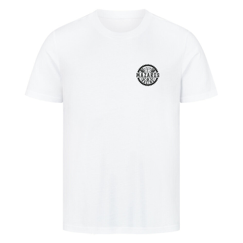 Mazares Racing T-Shirt Bikelife racing fashion streetwear motorrad weiß