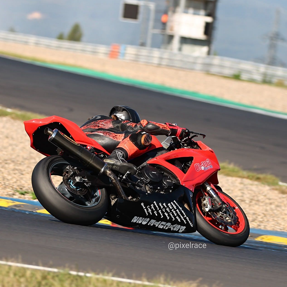 Holzschleifer Dymostar Rennstrecke Vollholz Mazares Racing