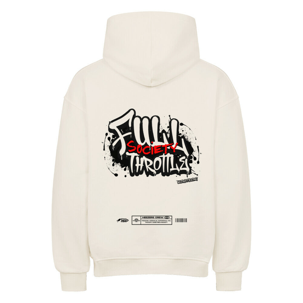Mazares Racing Full Throttle society new bikelife motorradhoodie bikehoodie Motorradpullover