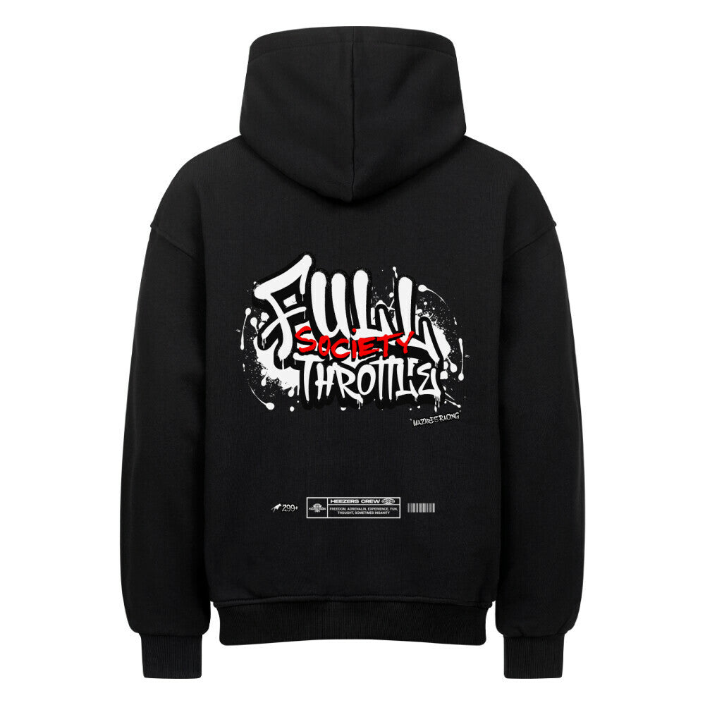 Mazares Racing Full Throttle society new bikelife motorradhoodie bikehoodie Motorradpullover
