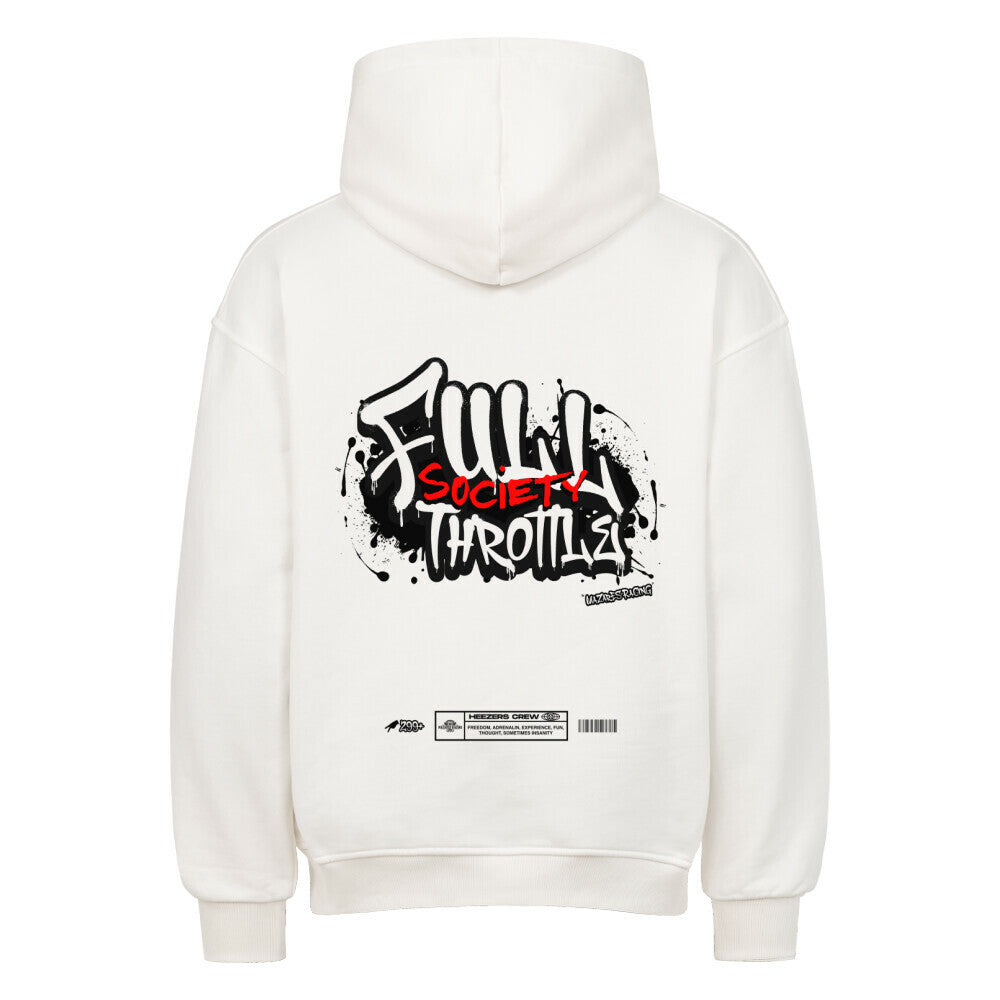 Mazares Racing Full Throttle society new bikelife motorradhoodie bikehoodie Motorradpullover