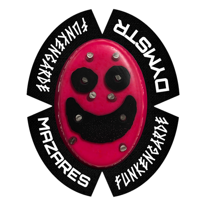 Mazares Racing Funkengarde Knieschleifer Kneeslider Dymostar Titanstifte pink streetracing Funkenflug