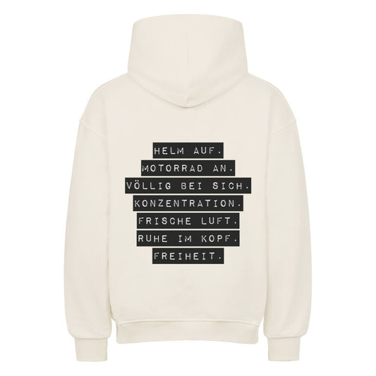 Mazares Racing Ruhe im Kopf motorradhoodie bikelife Bestseller