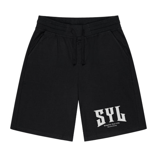 Mazares Racing Shorts schwarz bikelife streetwear kurze Hose Simplify your life  SYL