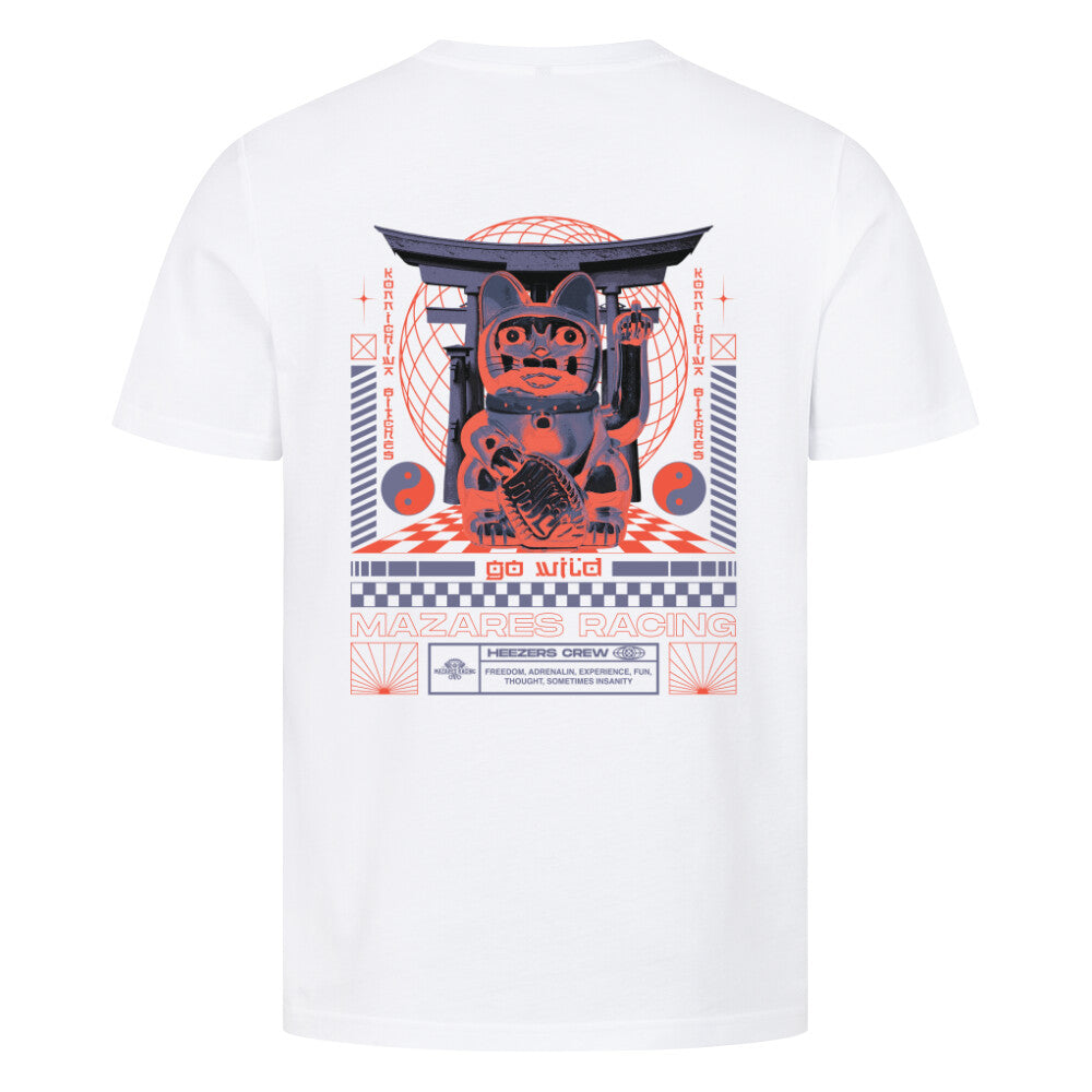 Mazares Racing shirt Bikelife Winkekatze konichiwa bitches