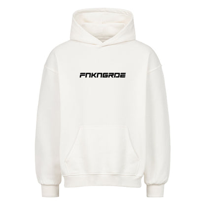 Oversized Streetwear T-Shirt mit Mazares x Dymstr Design „Funkengarde“. Vier Knieschleifer mit farbigen Prints und den Sprüchen hear no evil, see no evil, speak no evil, think no evil. Hochwertiges Biker-Streetwear-Design inspiriert von Racing-Kultur, Adrenalin und Asphalt. Mazares Racing x Dymstar Limited Drop. weiß front