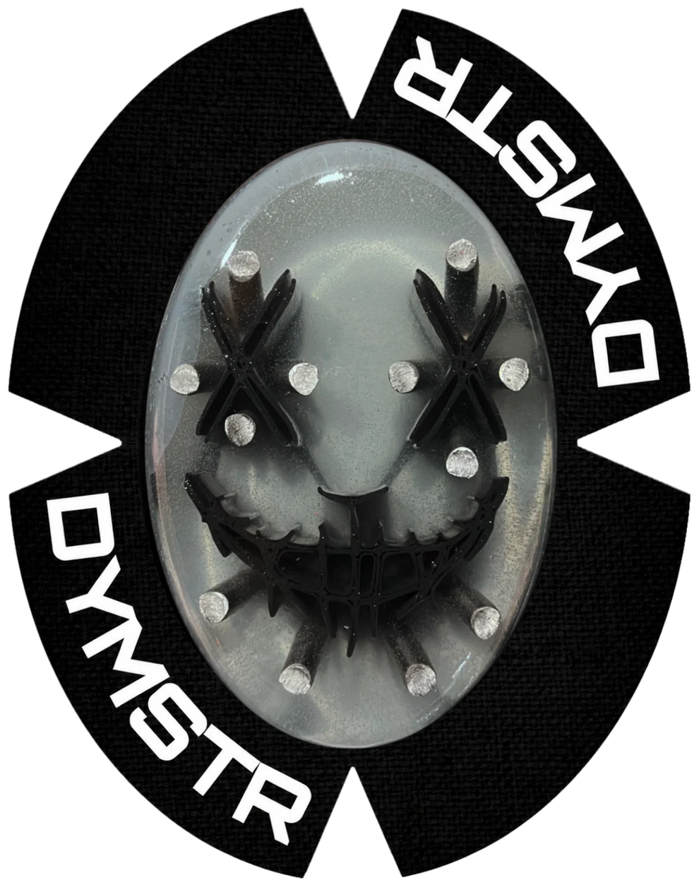 DymoStar Titan Knieschleifer - Joker Face Crystal Clear