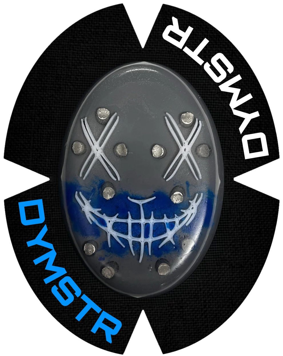 DymoStar Titan Knieschleifer - Joker Face Mouth Colour