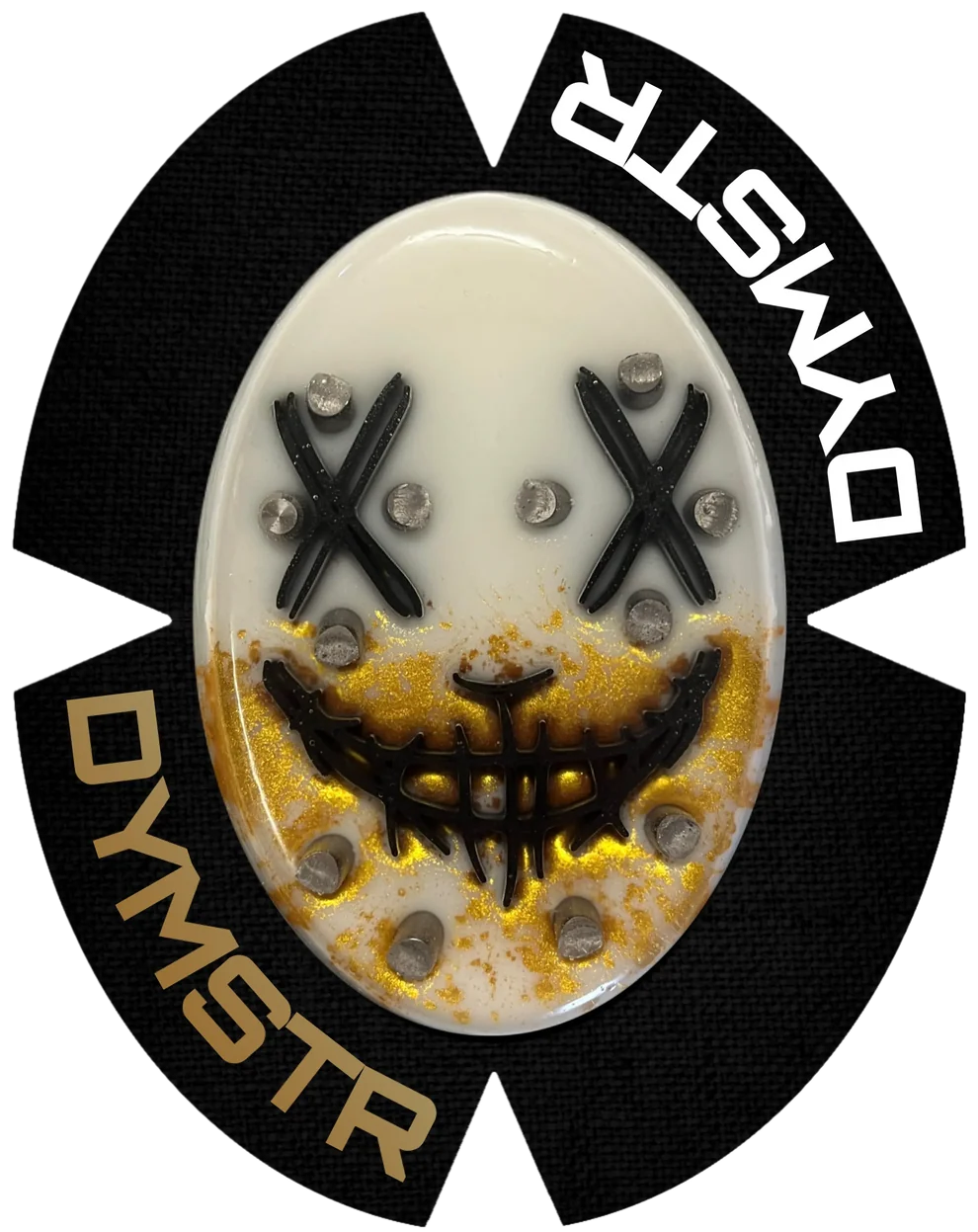 DymoStar Titan Knieschleifer - Joker Face Mouth Colour