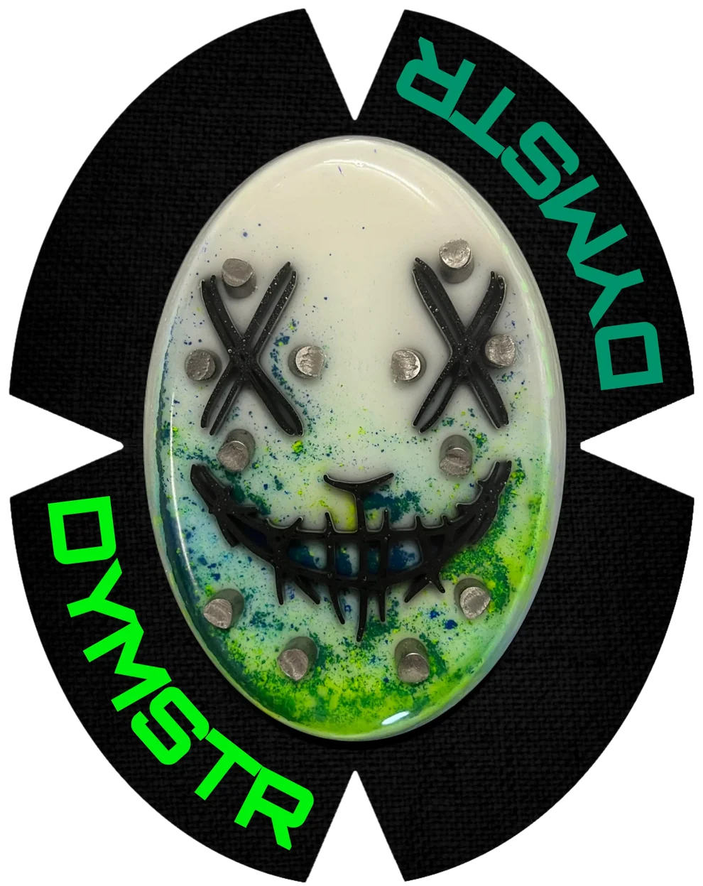 DymoStar Titan Knieschleifer - Joker Face Mouth Colour