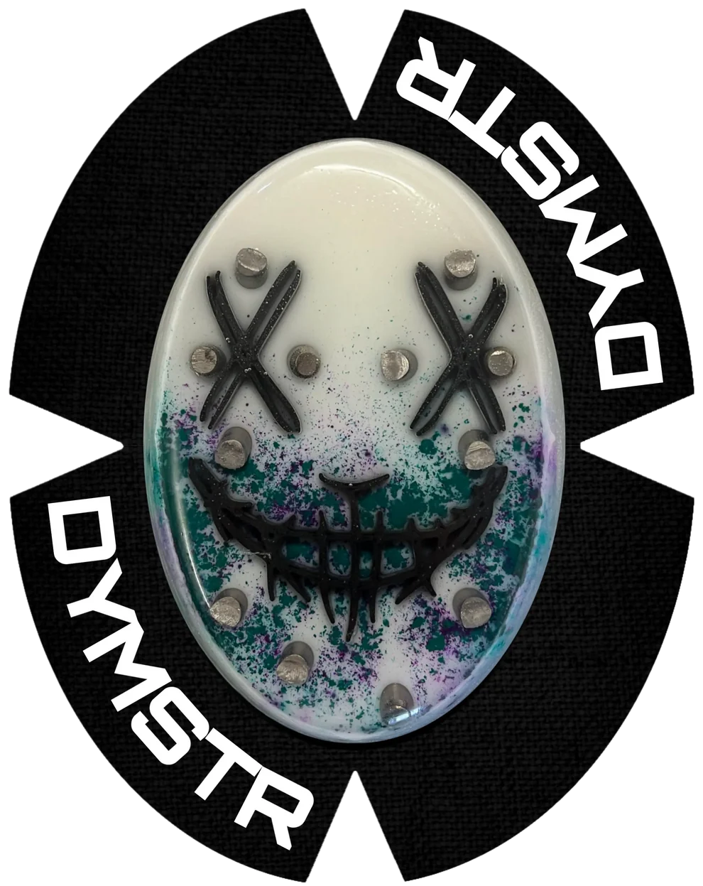 DymoStar Titan Knieschleifer - Joker Face Mouth Colour