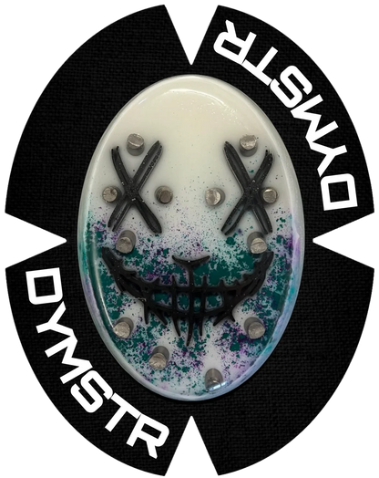 DymoStar Titan Knieschleifer - Joker Face Mouth Colour
