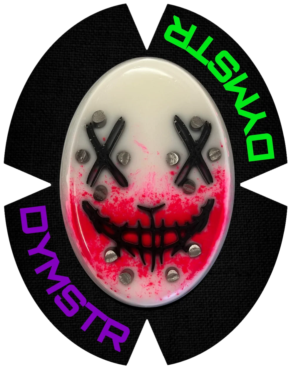 DymoStar Titan Knieschleifer - Joker Face Mouth Colour