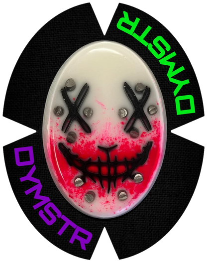 DymoStar Titan Knieschleifer - Joker Face Mouth Colour