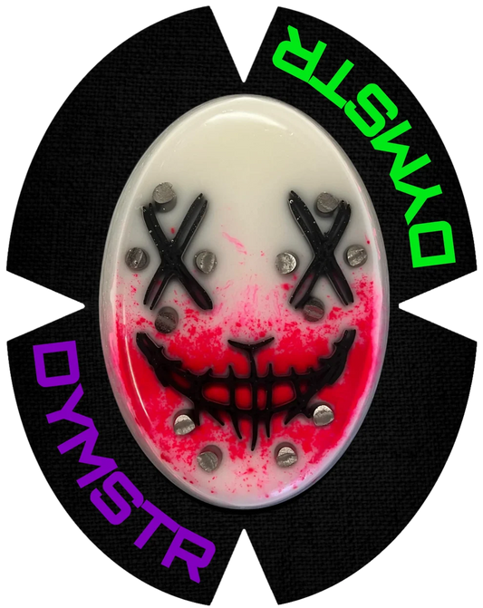 DymoStar Titan Knieschleifer - Joker Face Mouth Colour