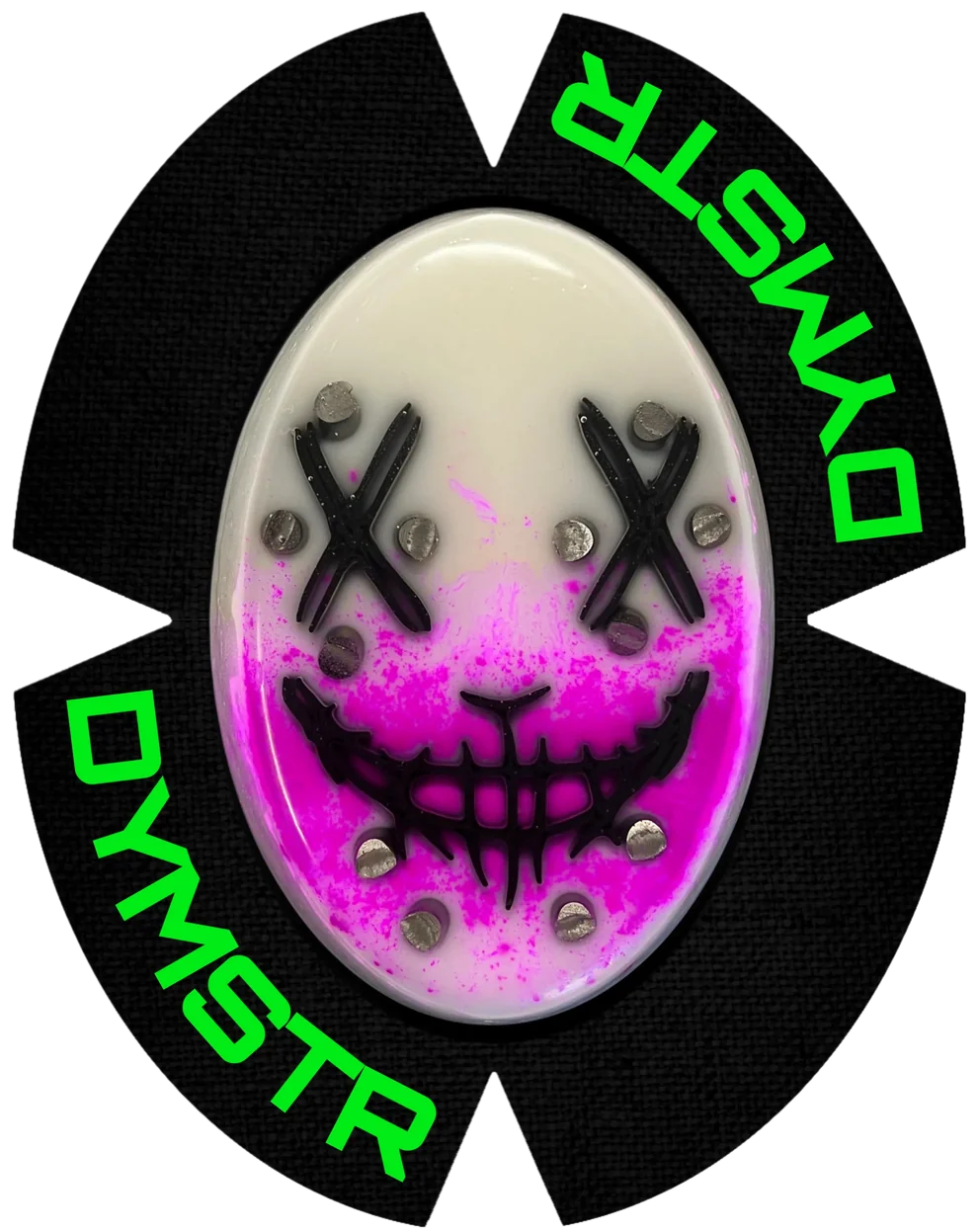 DymoStar Titan Knieschleifer - Joker Face Mouth Colour