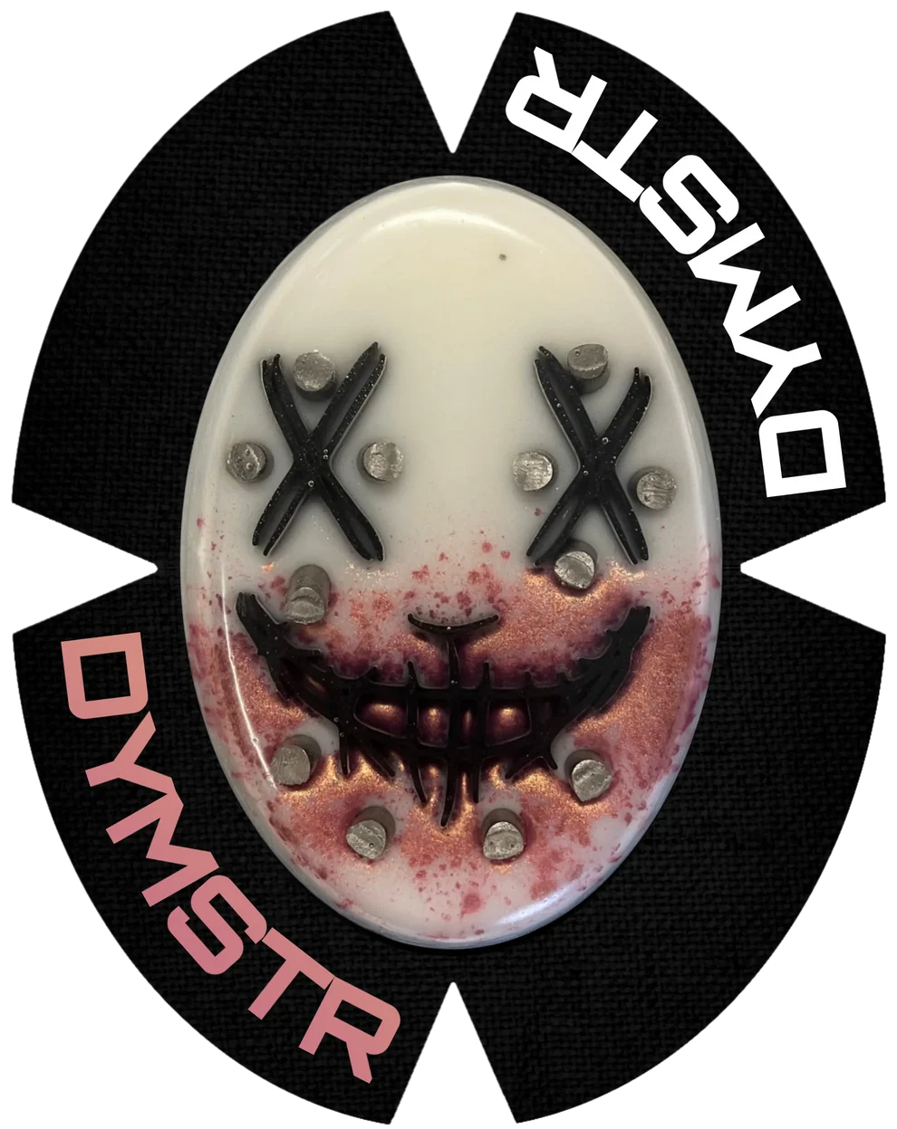 DymoStar Titan Knieschleifer - Joker Face Mouth Colour