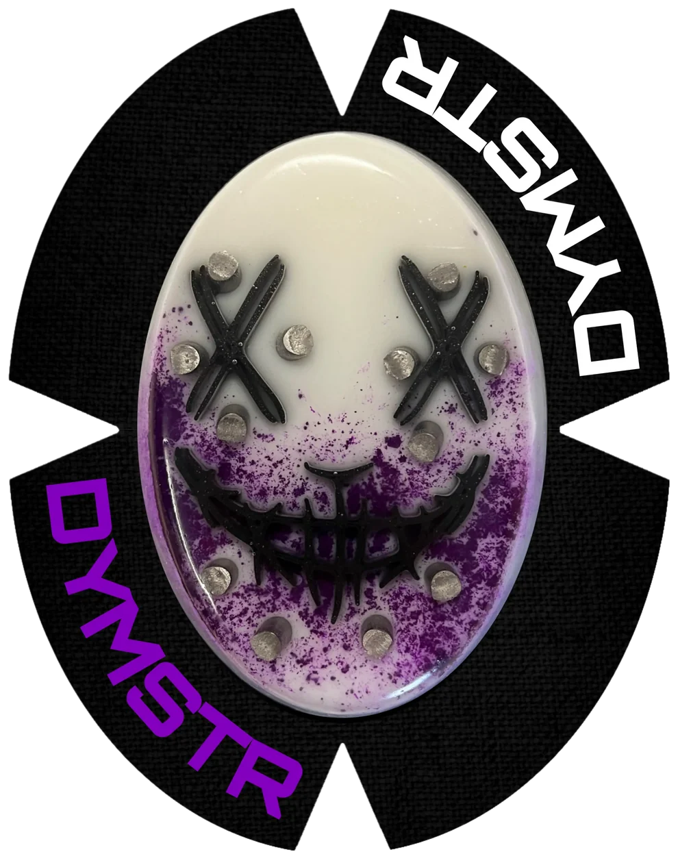 DymoStar Titan Knieschleifer - Joker Face Mouth Colour