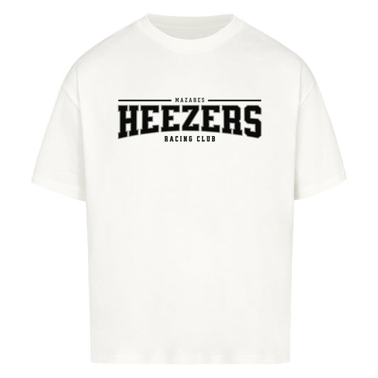 Locker geschnittenes Shirt mit großem College-Schriftzug auf der Brust. Erhältlich in Schwarz, Weiß und hellen Tönen weiß