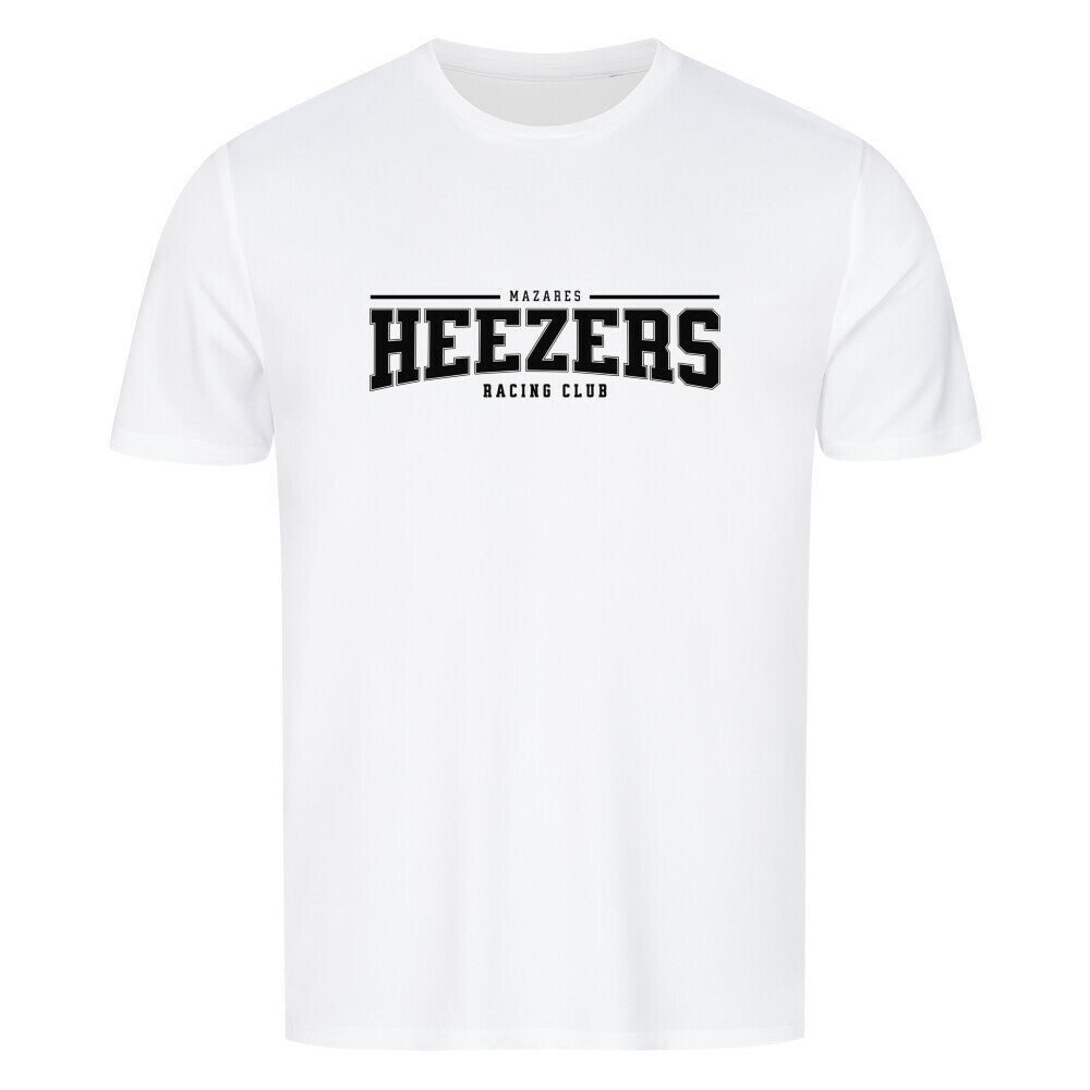 Funktionales Shirt mit sportlicher Silhouette und dezentem HEEZERS Logo. weiß