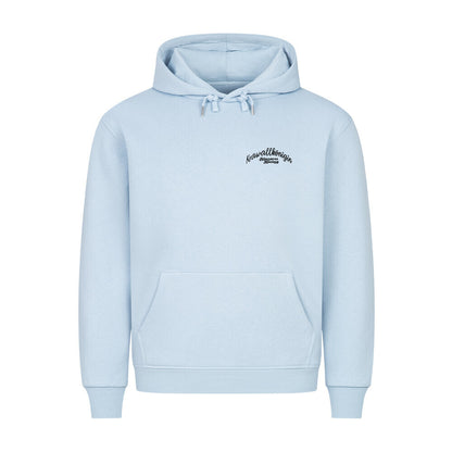 Krawallkönigin Classic Hoodie Damen Motorrad Kleidung babyblau