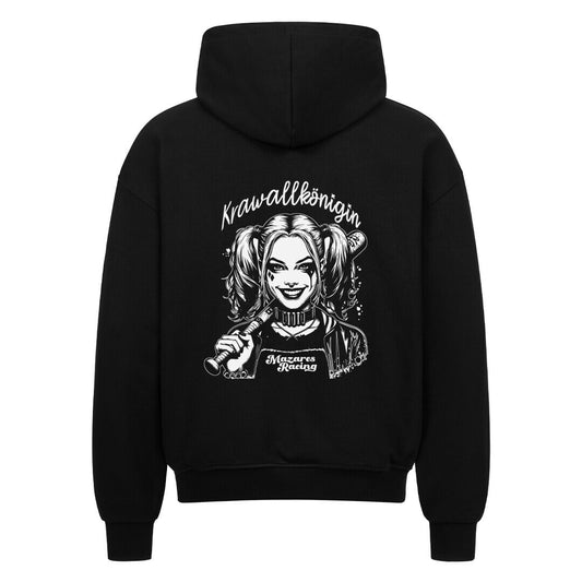 mazares-krawallkoenigin-zipper schwarz
