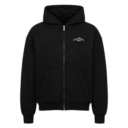 Krawallkönigin Zipper Hoodie Damen Motorrad Streetwear schwarz