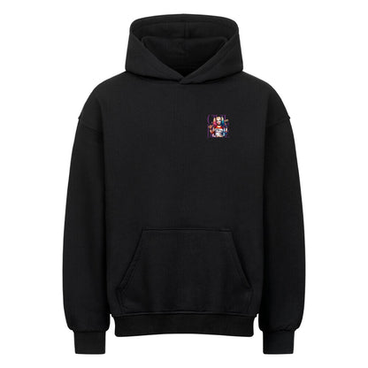 Civil Disobedience Oversized Hoodie von Mazares Racing in Schwarz mit minimalistischem Frontdesign im modernen Streetwear Look.