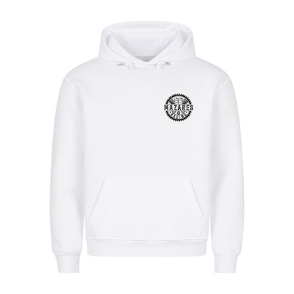 Mazares Racing Ruhe im Kopf Helm auf Classic Motorrad Hoodie